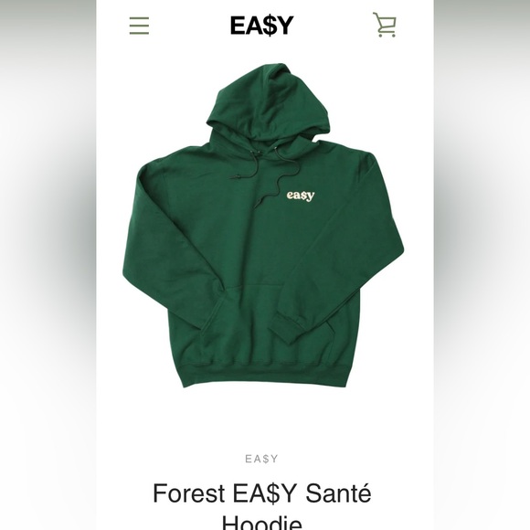 ea$y hoodie Med Sold out online - Picture 8 of 9